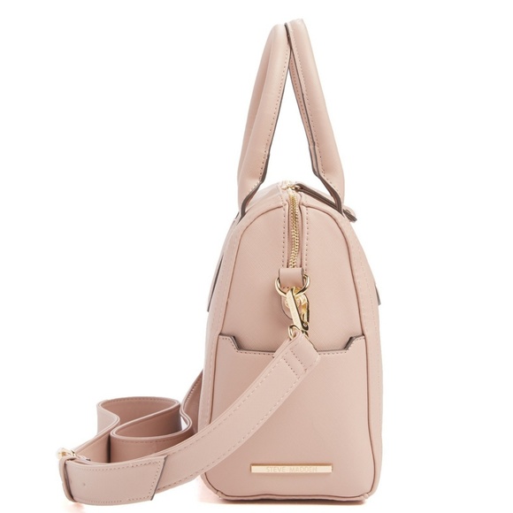 💥NEW STEVE MADDEN Blush Pink Satchel - Picture 6 of 8